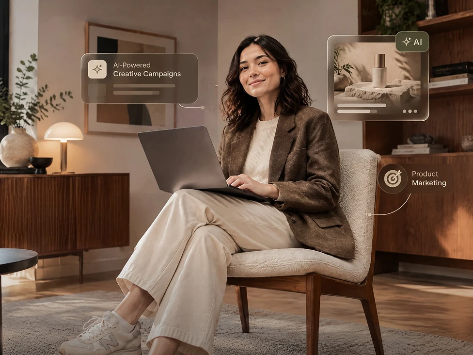 AI-genererede visuals til marketing- og brandkampagner