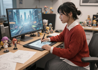 シーンや物語全体でキャラクターの連続性を確保する